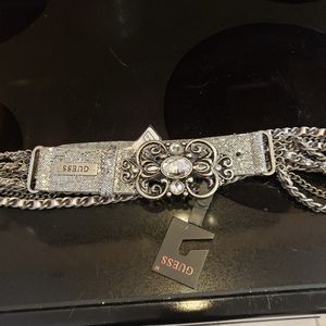 Guess bling chain belt